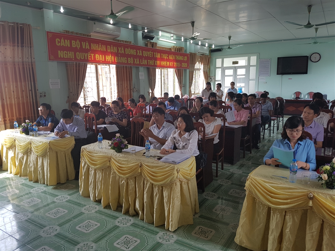 Hội nghị Tập huấn Điều tra tổng duyệt Tổng điều tra dân số và nhà ở năm 2019 huyện Vân Đồn - 2
